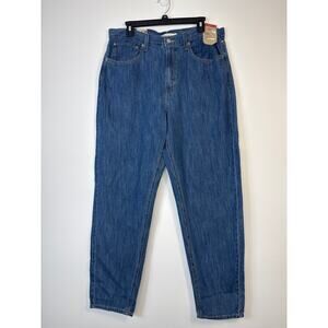 Levi's 80s Mom Jeans NWT High Rise Relaxed Tapered Leg Size 33 Vintage Style
